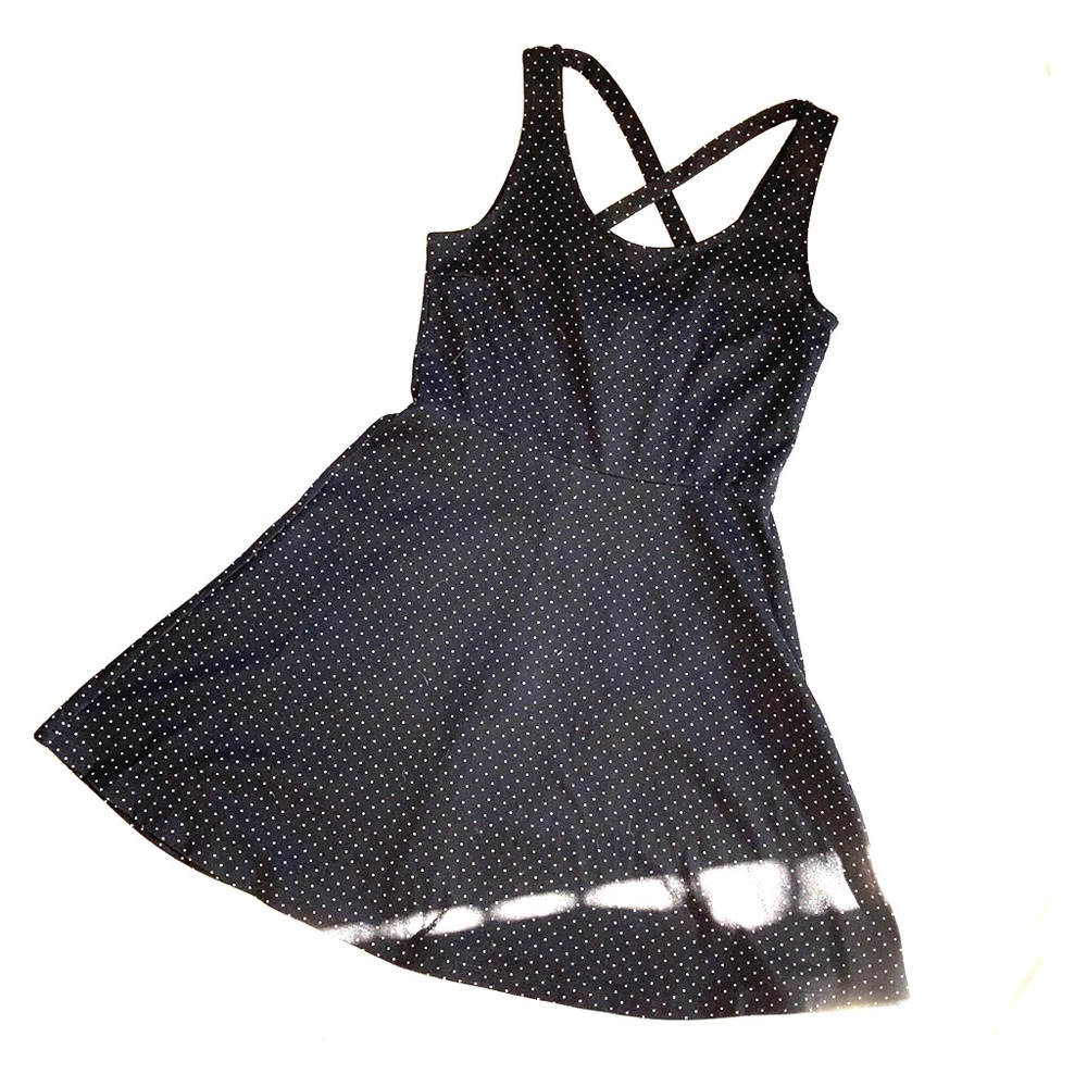 H&M cross-back skater dress